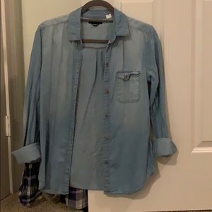 BDG chambray/denim shirt